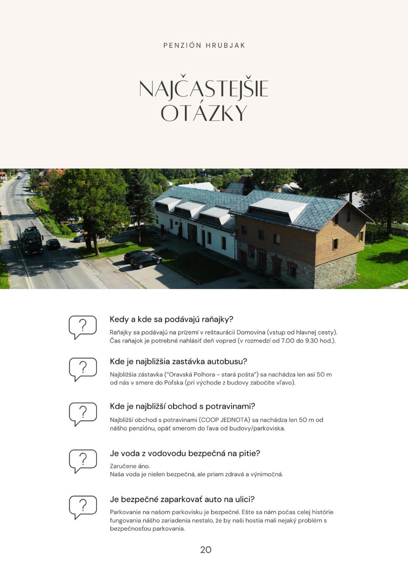 Penzion Hrubjak Oravska Polhora Exterior photo